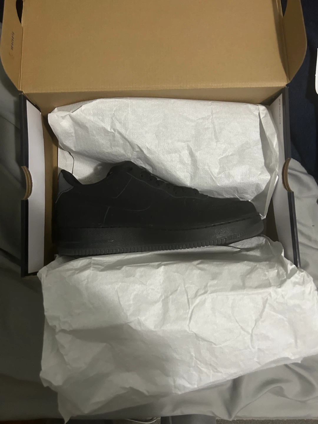 Nike Air Force 1 '07 Black/Smoke Grey - photo 2