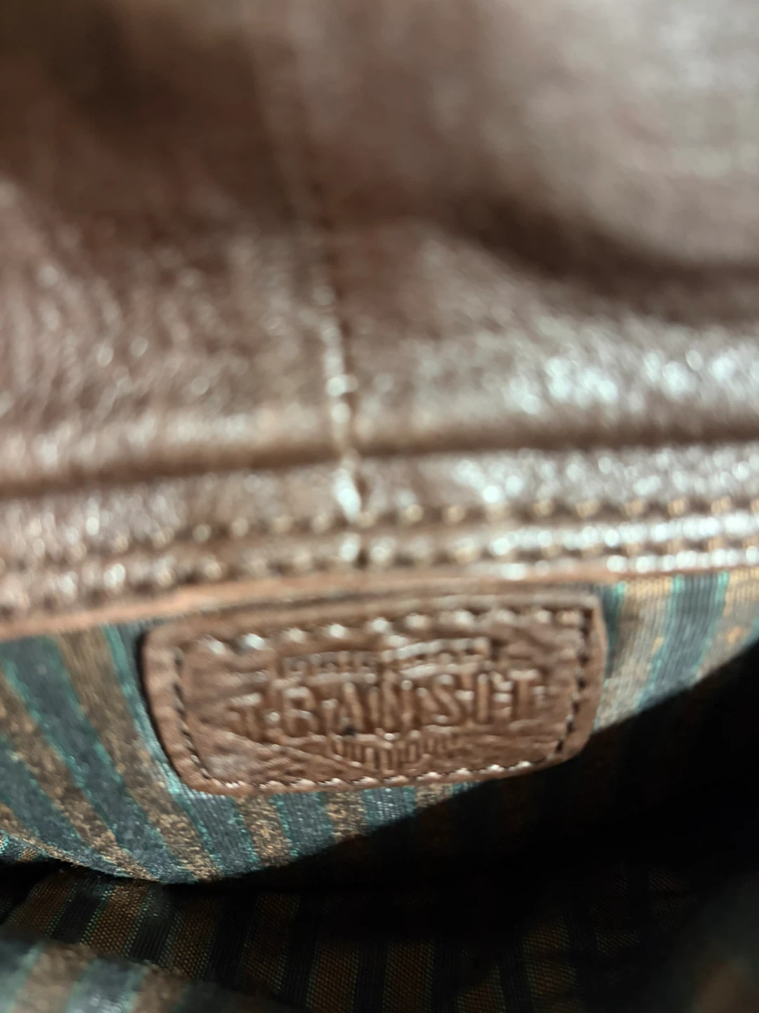 Transit Brown Leather Sling Backpack - photo 5