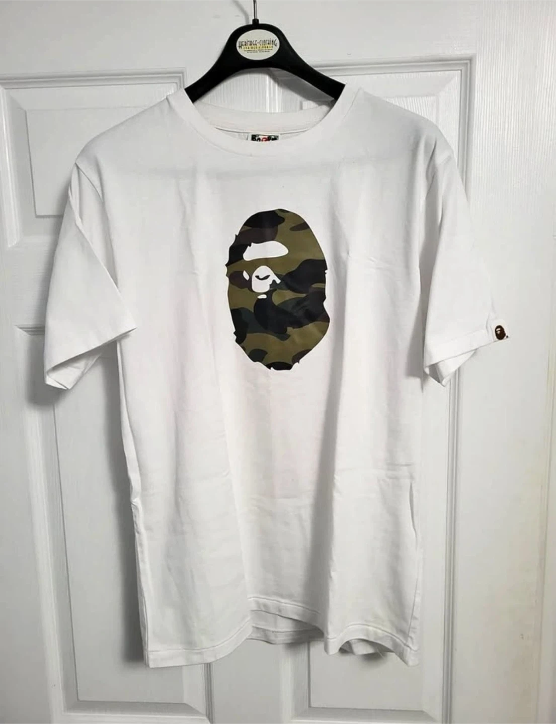BAPE A Bathing Ape White T-Shirt – Size L