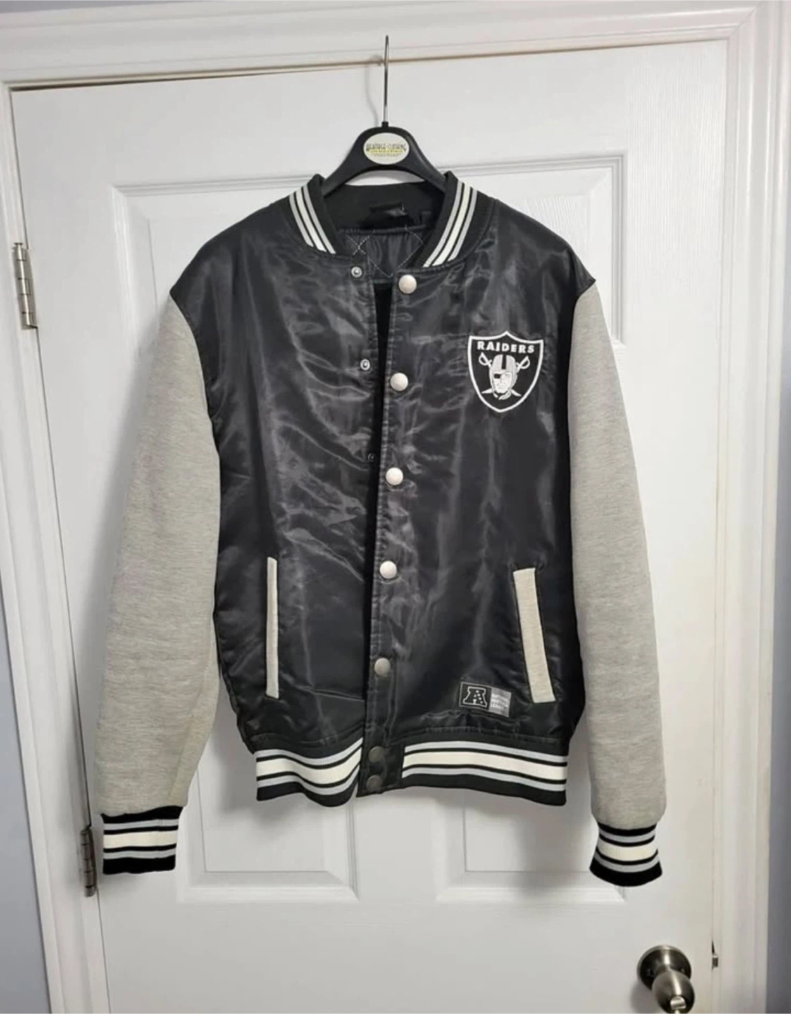 Las Vegas Raiders Varsity Jacket- Size L