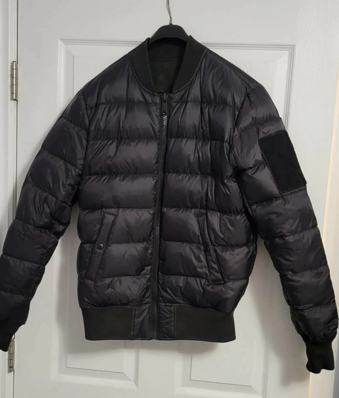 Alpha Industries MA-1 Down Reversible Bomber Jacket – Size M - photo 2