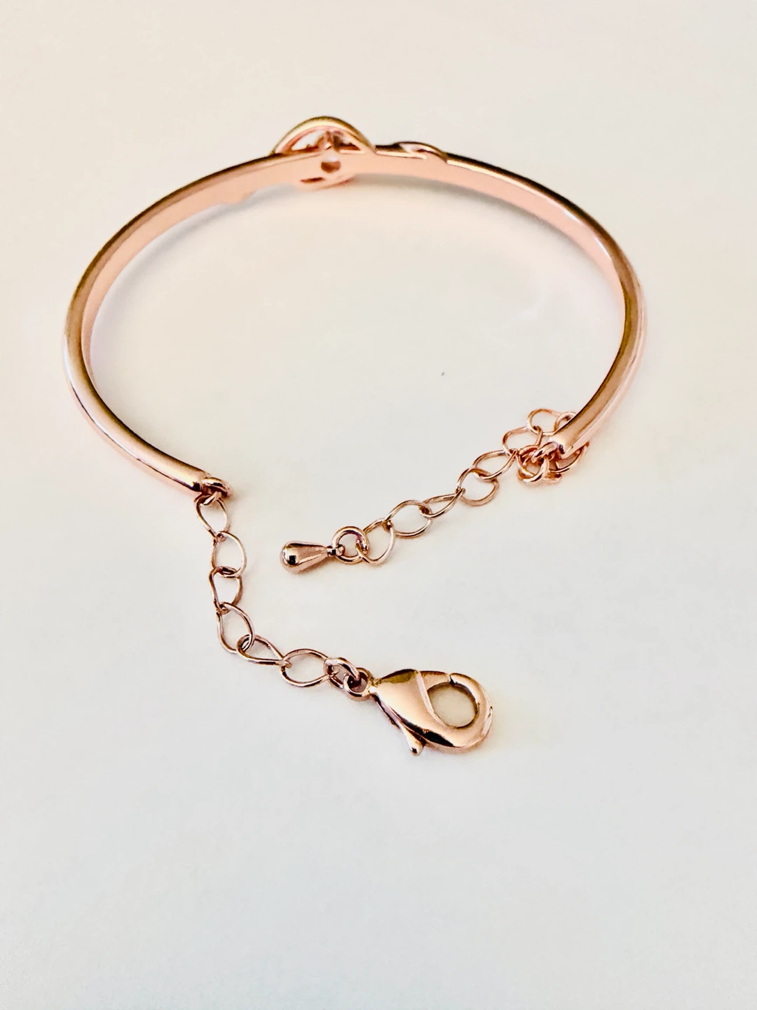 Bracelet plaqué or rose • Pink gold plated bracelet - photo 2