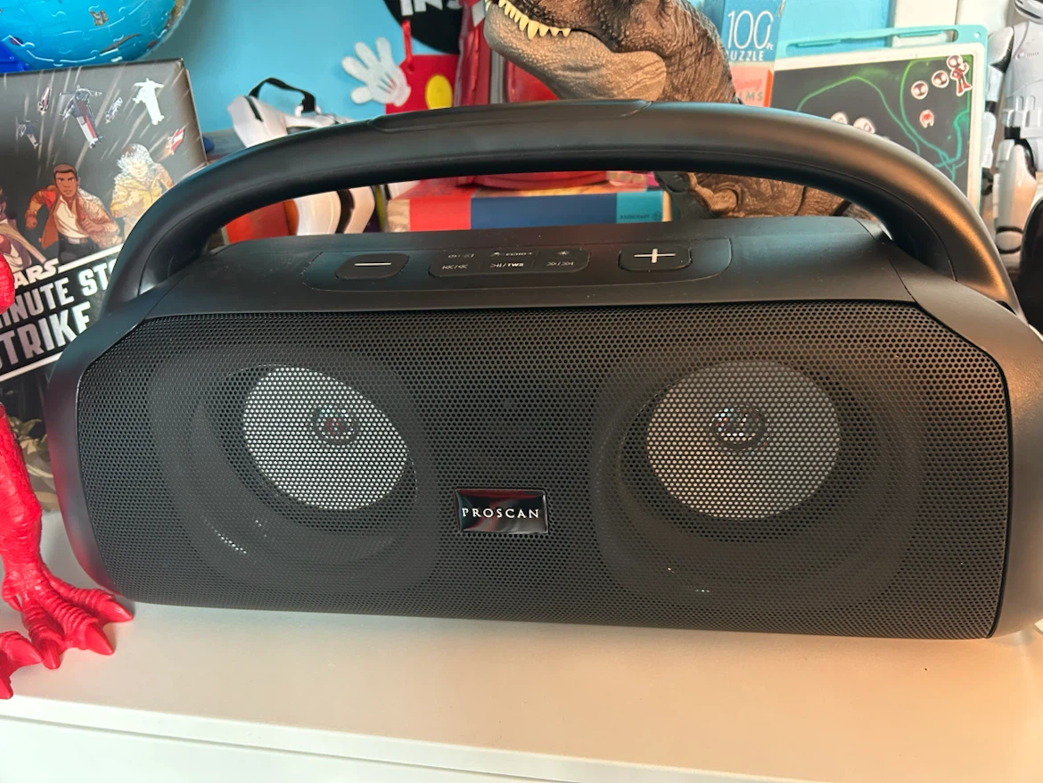 Proscan Portable Bluetooth Boombox
