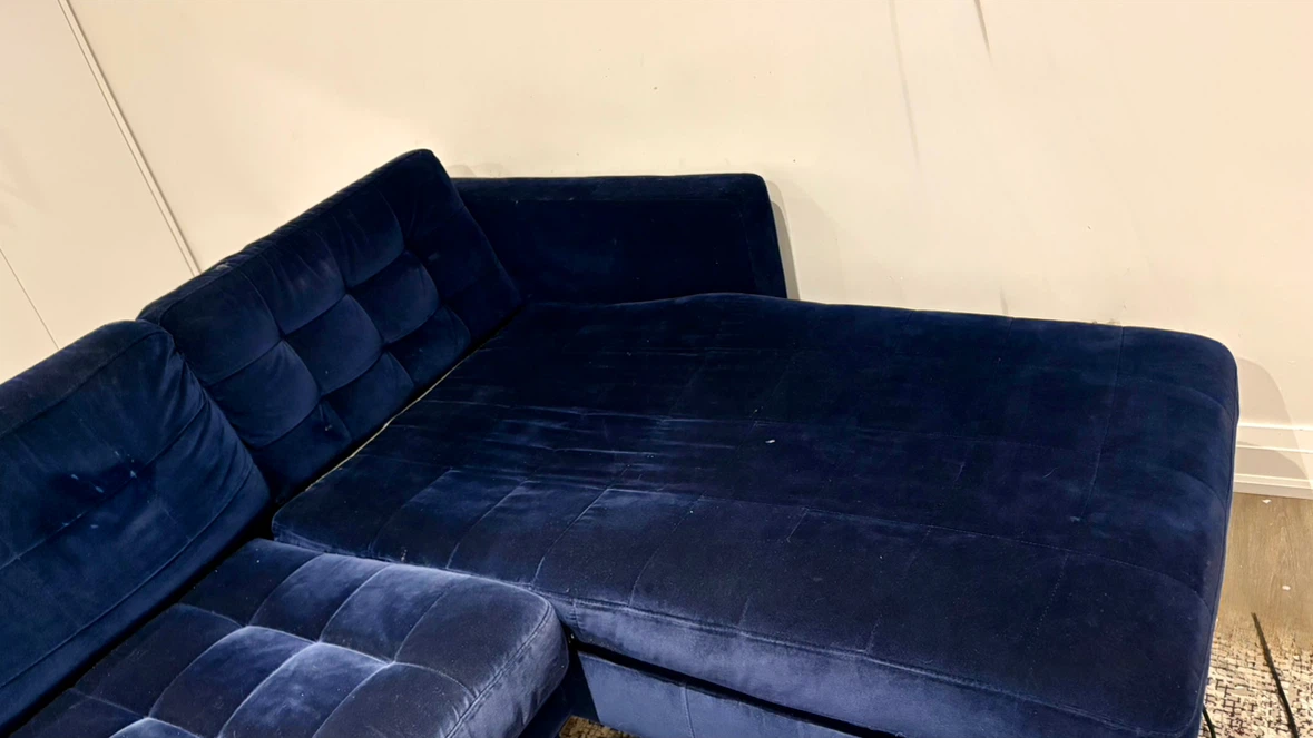 MORABO IKEA velvet  Sectional Sofa - photo 3