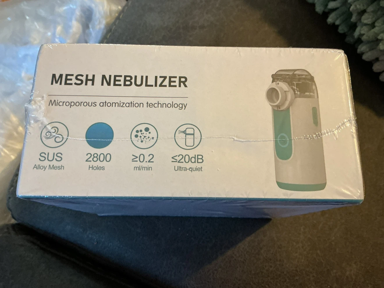 Portable Mesh Nebulizer New In Box - photo 3