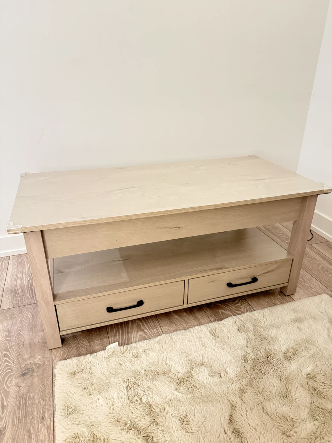 Lift-Top Coffee Table with Storage – Like New! - photo 2