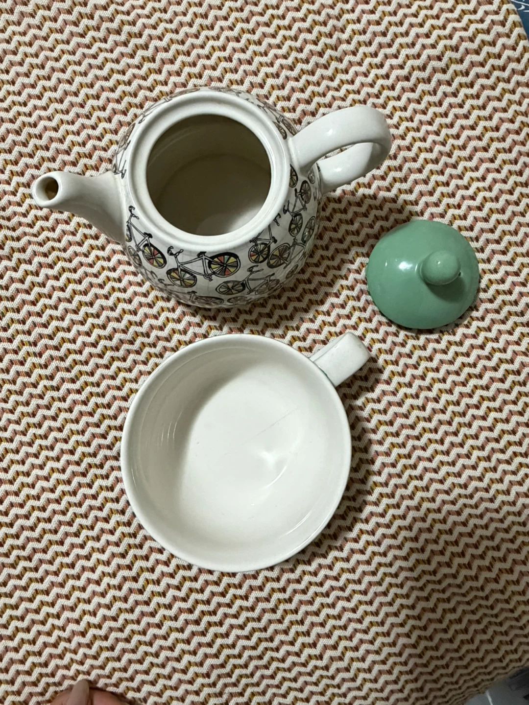 Mini kettle and teacup set - photo 3