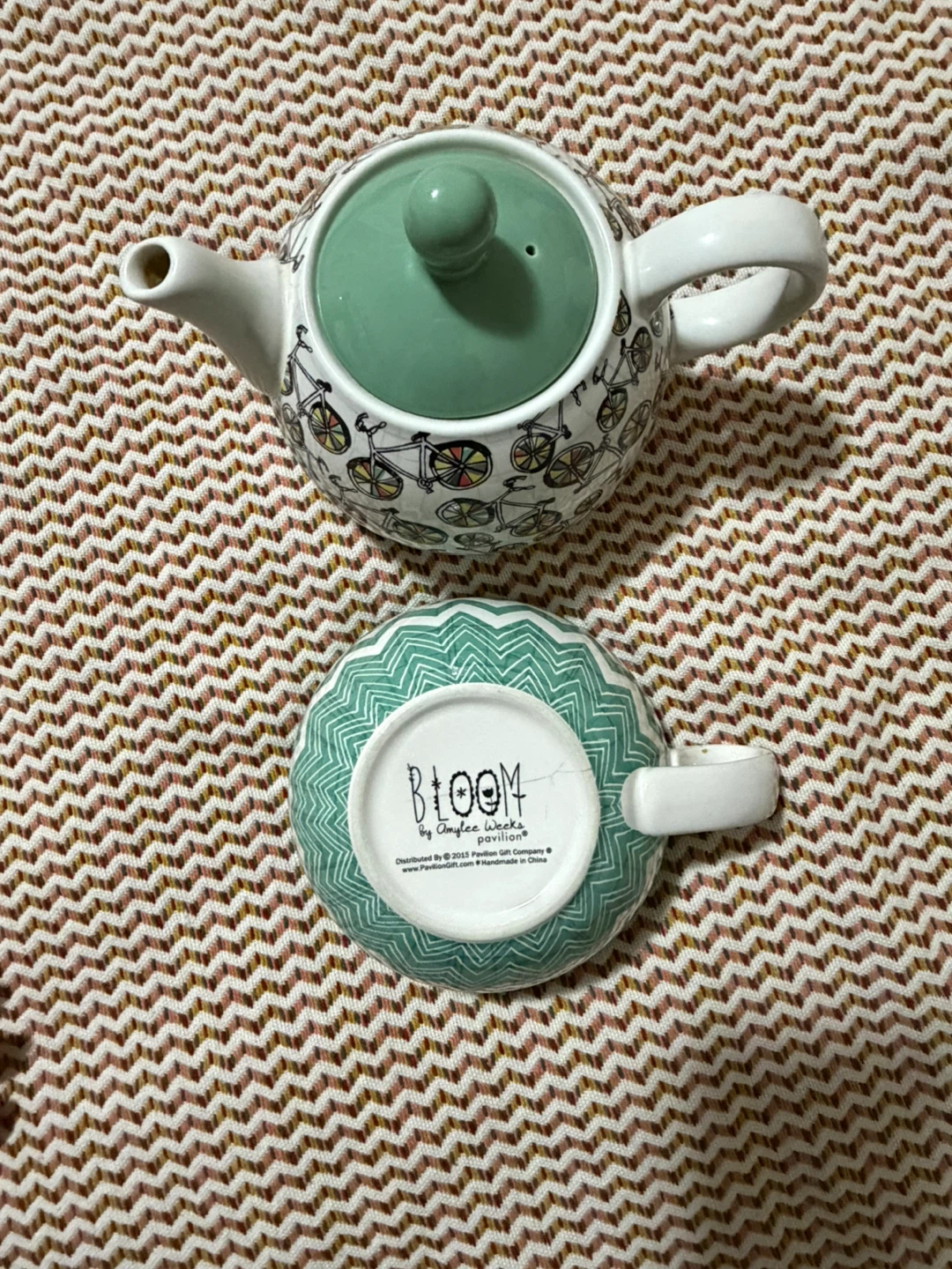 Mini kettle and teacup set - photo 4
