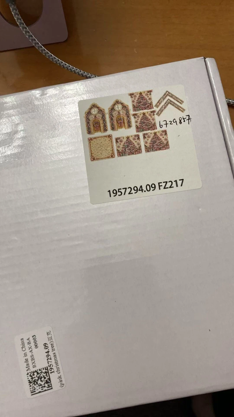 3D Pearl Diamond Art Holiday House DIY Kit - photo 4
