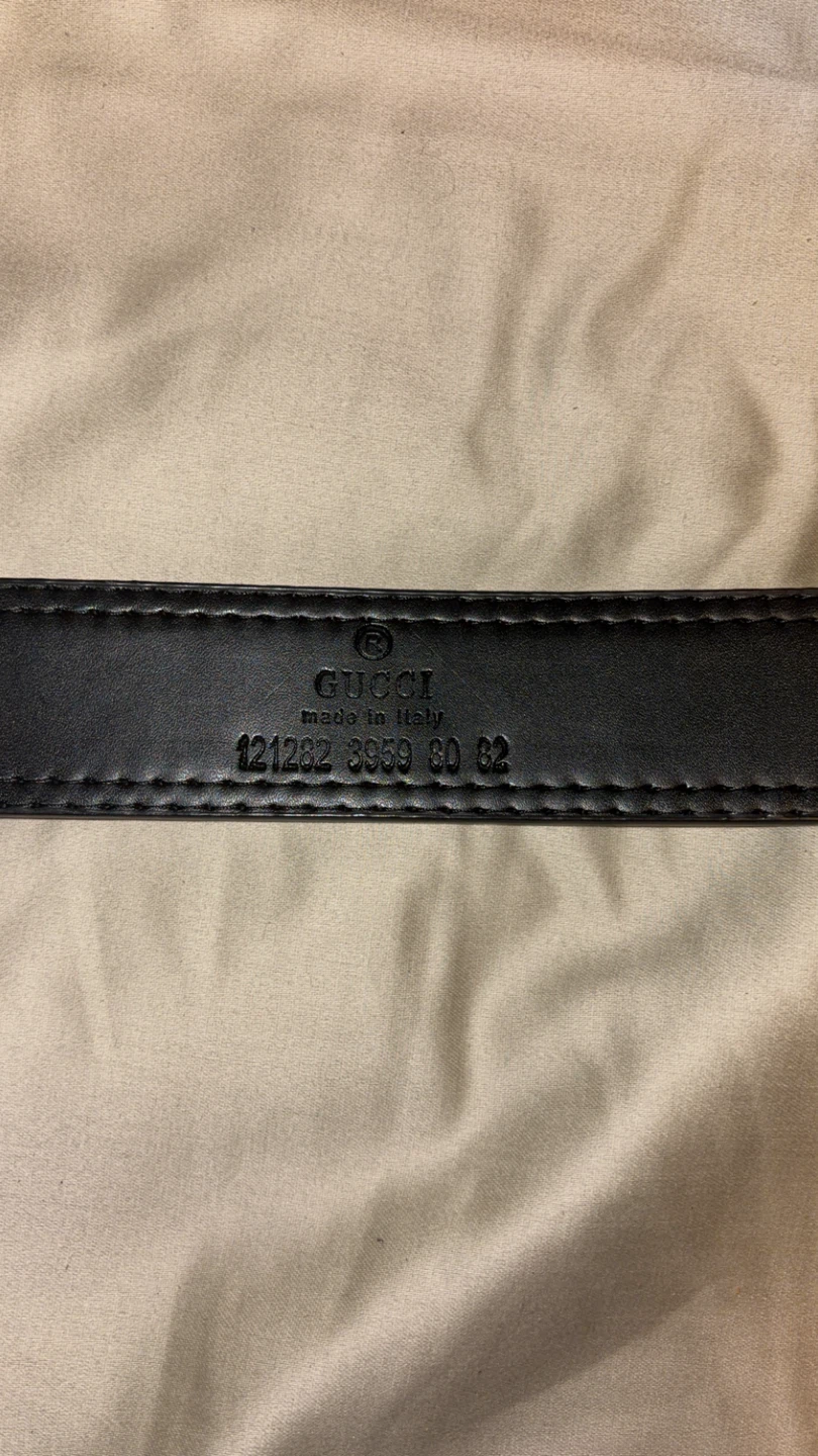 Gucci Leather Belt 80/32 - photo 2