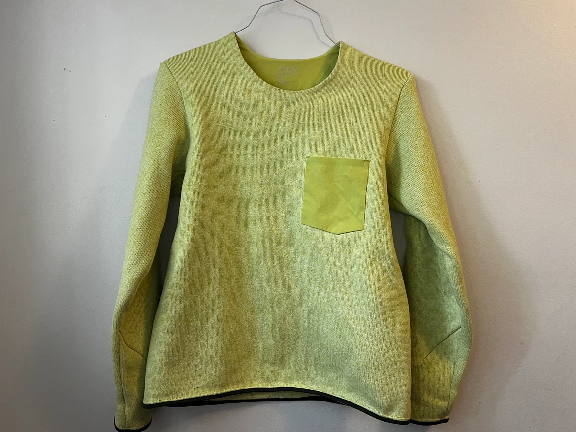 Arc’teryx Women’s Knit Pullover – Lime Green – Size S