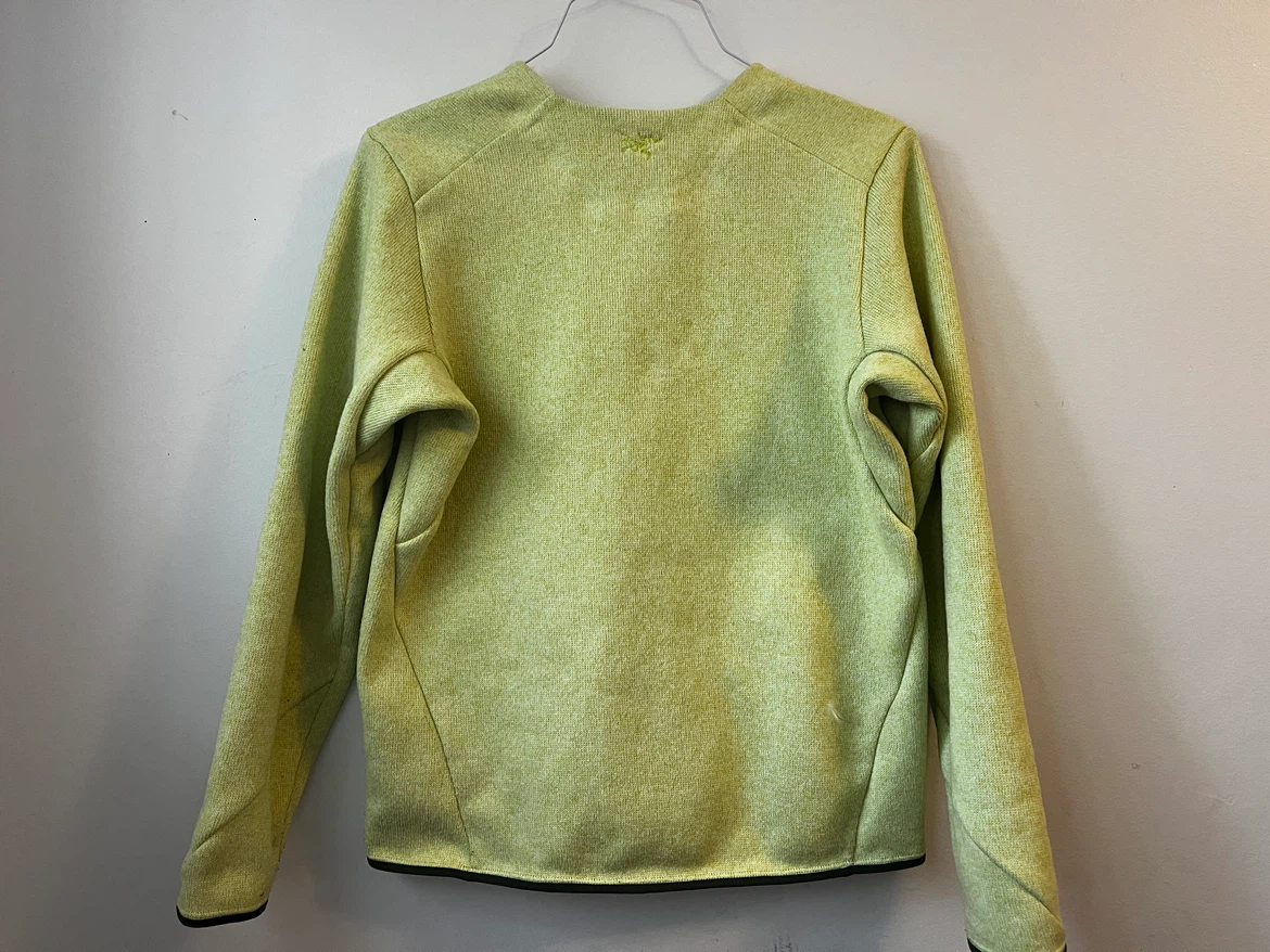 Arc’teryx Women’s Knit Pullover – Lime Green – Size S - photo 2