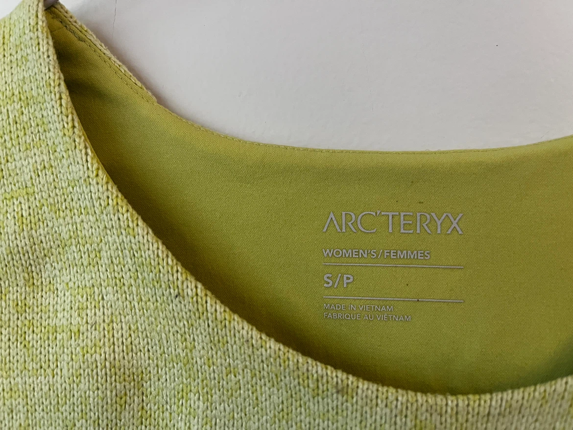 Arc’teryx Women’s Knit Pullover – Lime Green – Size S - photo 4