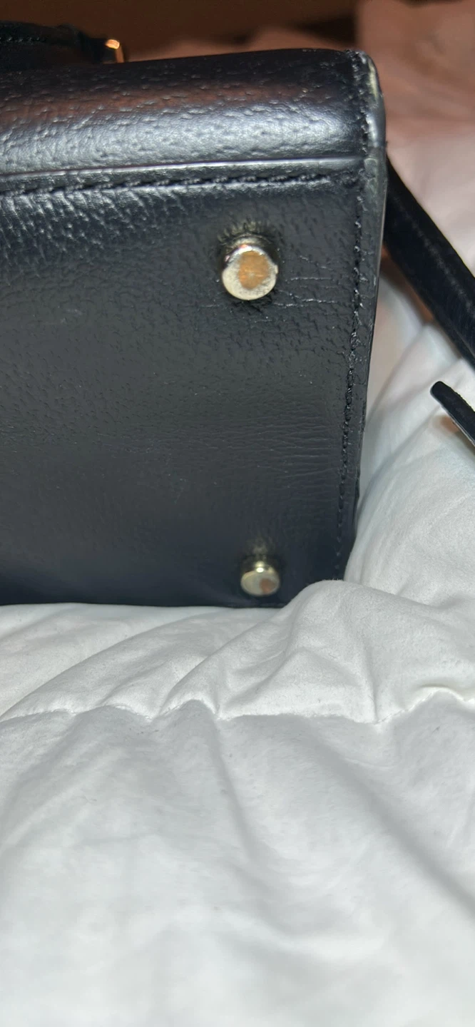 Kate Spade black leather handbag - photo 5
