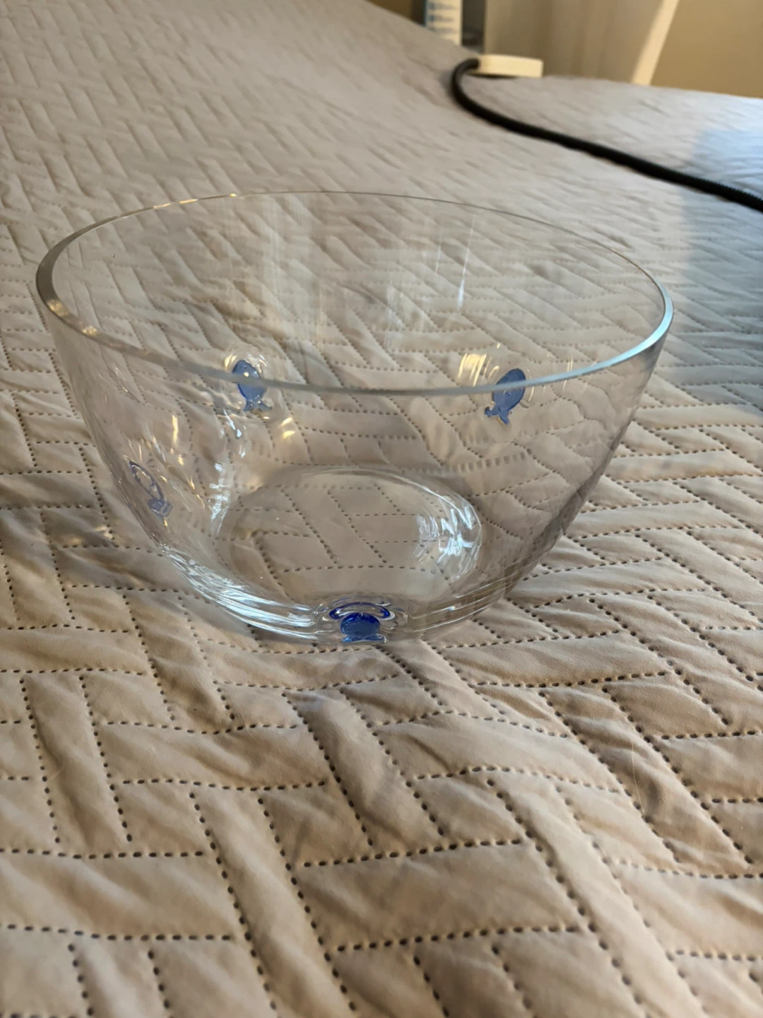 8in glass bowl - photo 2