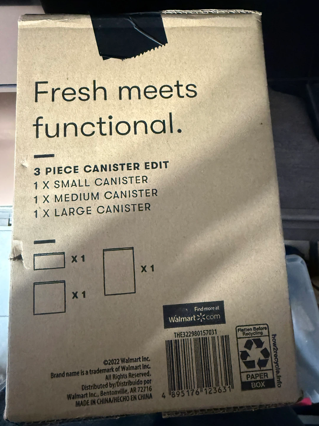 The Home Edit 3-Piece Canister Set - photo 2