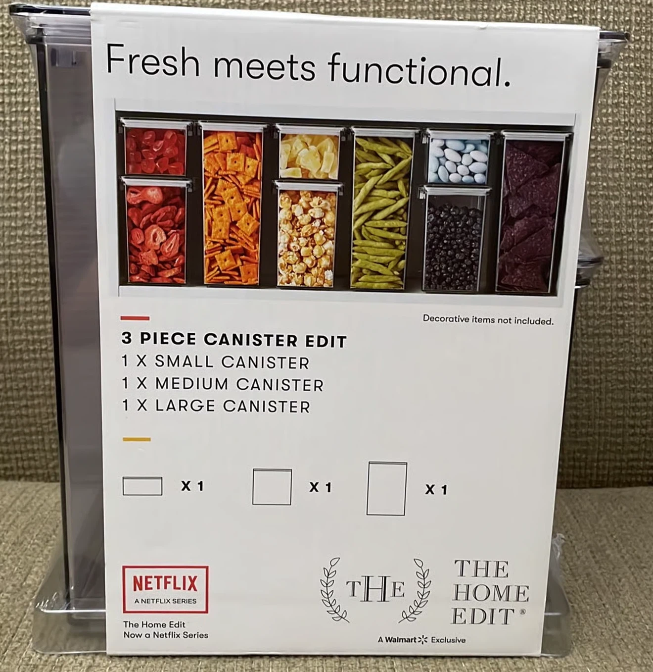 The Home Edit 3-Piece Canister Set - photo 3