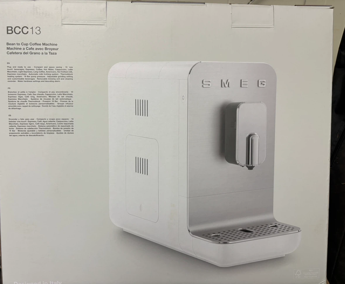 Smeg BCC13 Bean to Cup Coffee Machine