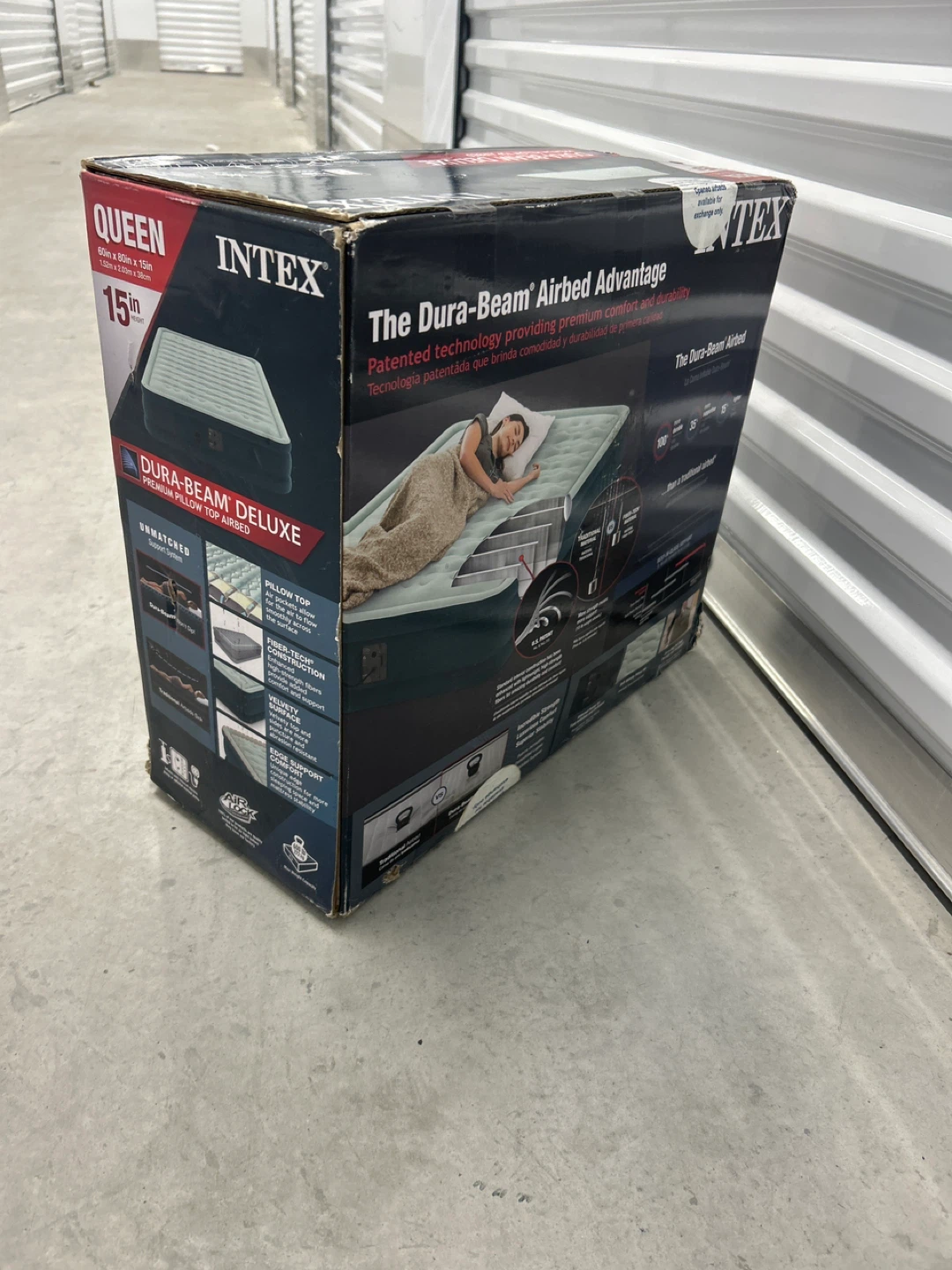 Intex Dura-Beam Deluxe Queen Airbed - photo 3