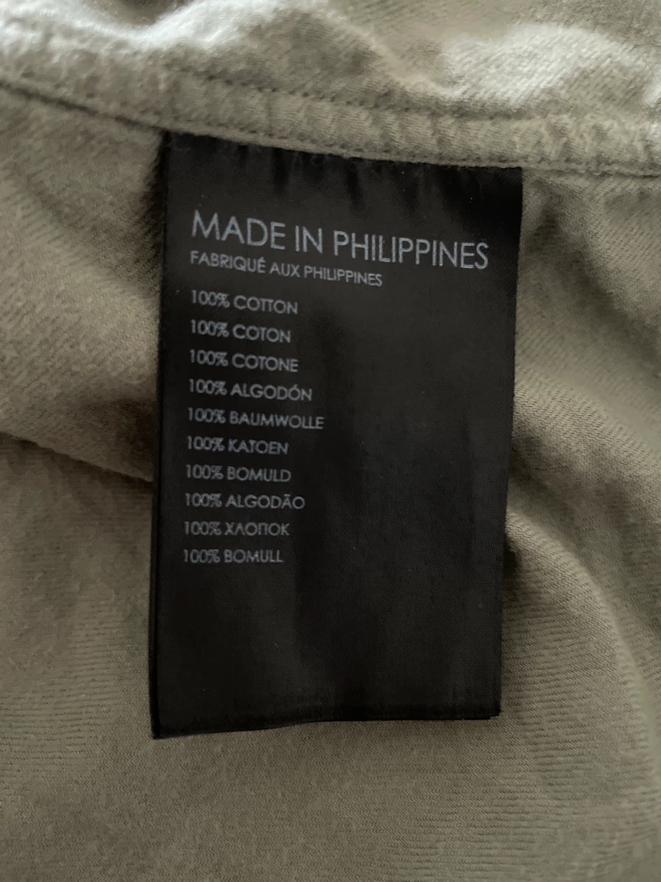 Club Monaco Olive Green Slim Fit Shirt - photo 4