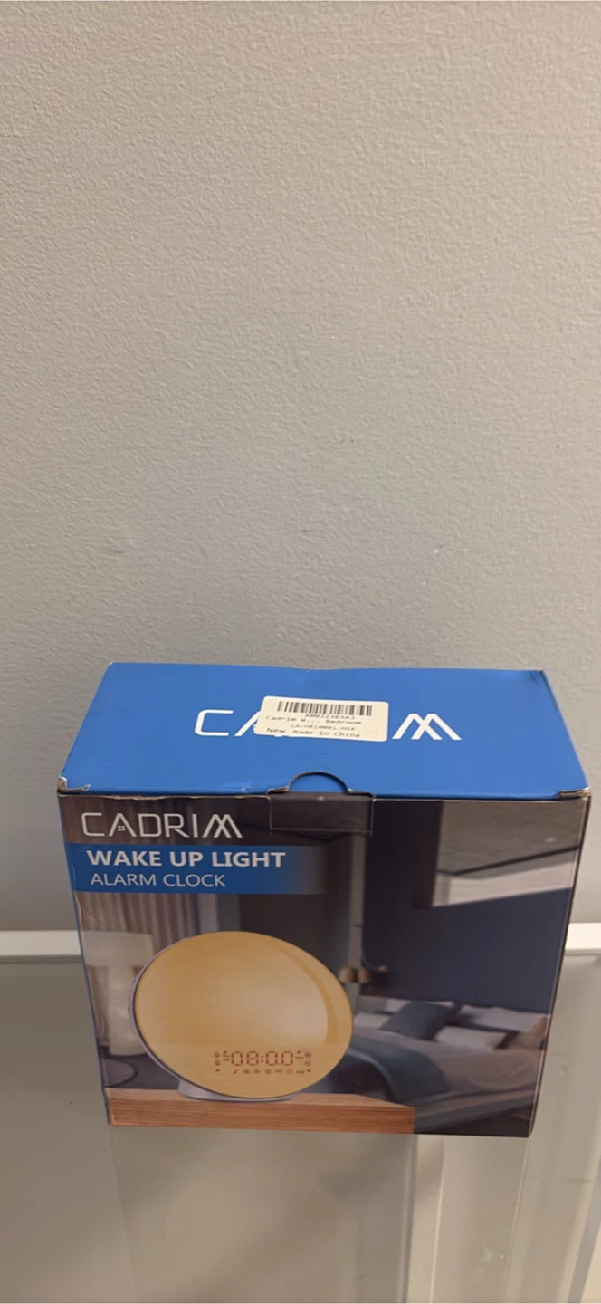 New Cadrim Wake Up Light Alarm Clock