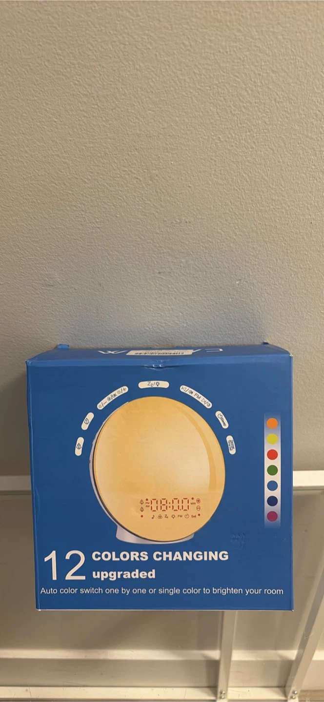 New Cadrim Wake Up Light Alarm Clock - photo 5