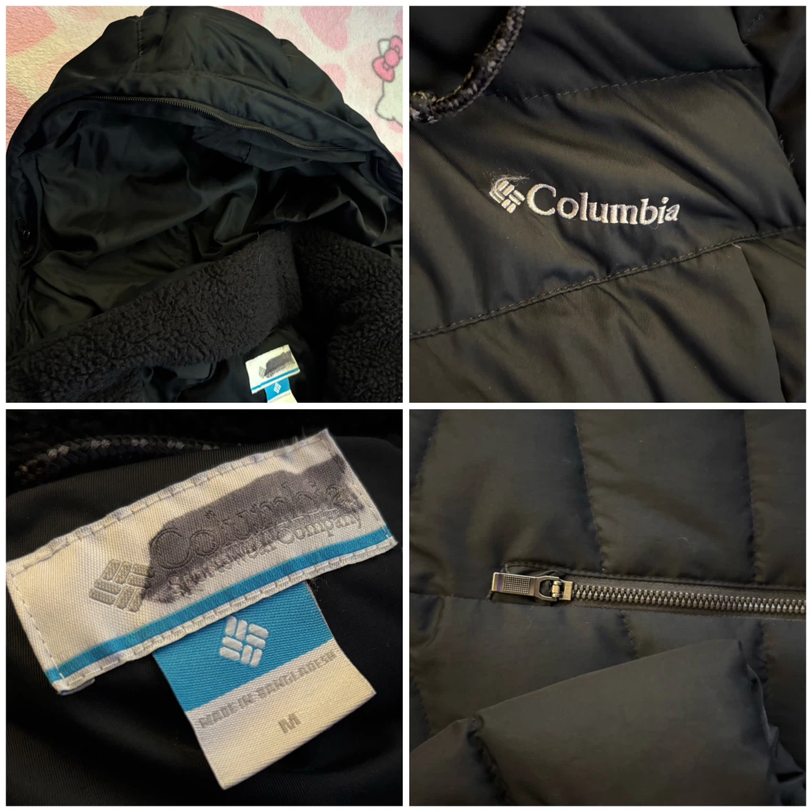 Columbia - Black Down Parka - *Size Women Medium* - photo 2
