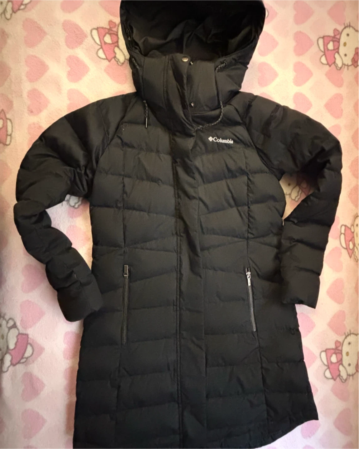 Columbia - Black Down Parka - *Size Women Medium* - photo 3