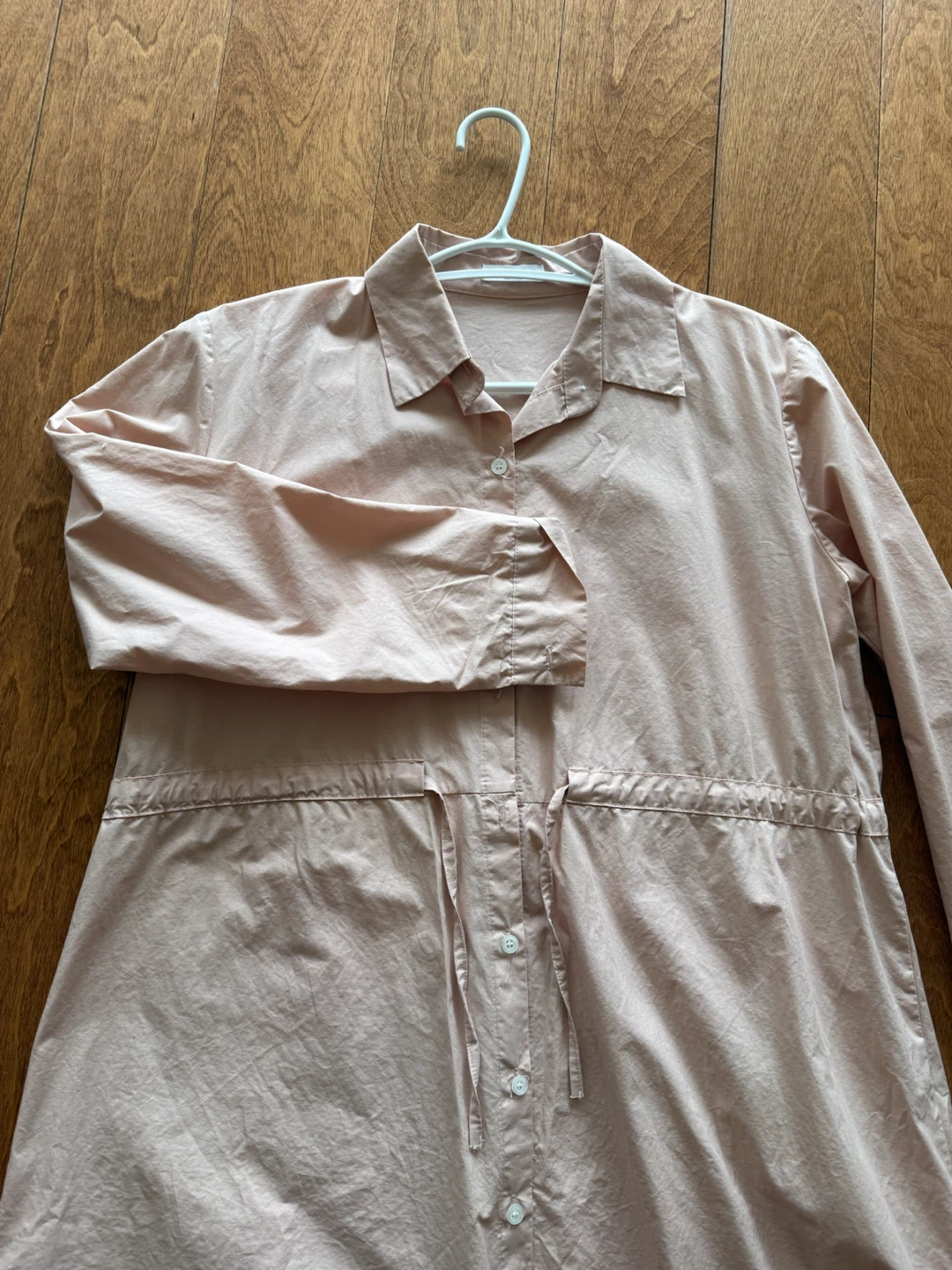 Light Pink Shirt Dress - photo 2