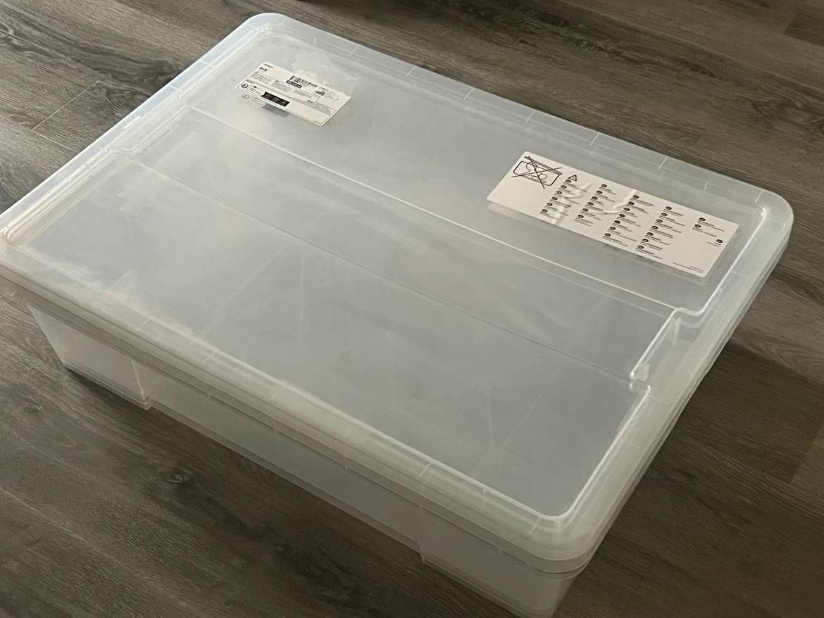 IKEA SAMLA Storage Box with Lid - photo 3