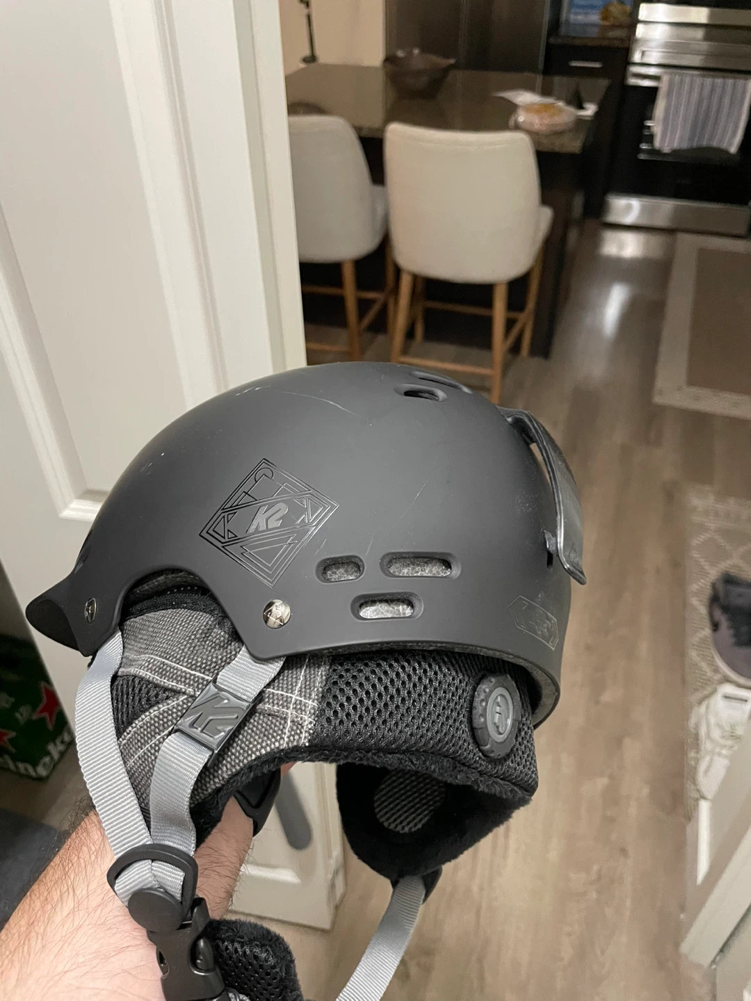 K2 Matte Black Snowboard Helmet Size M - photo 2