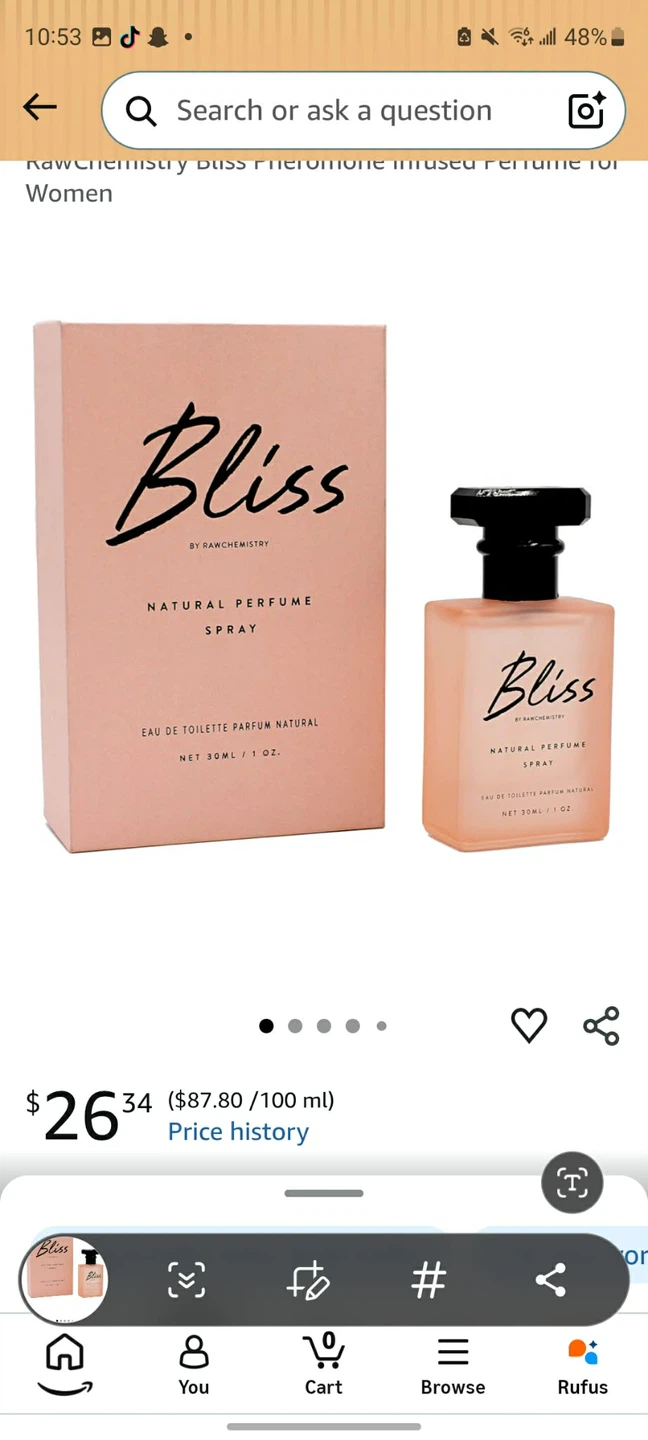 RawChemistry Bliss Pheromone Perfume - photo 5