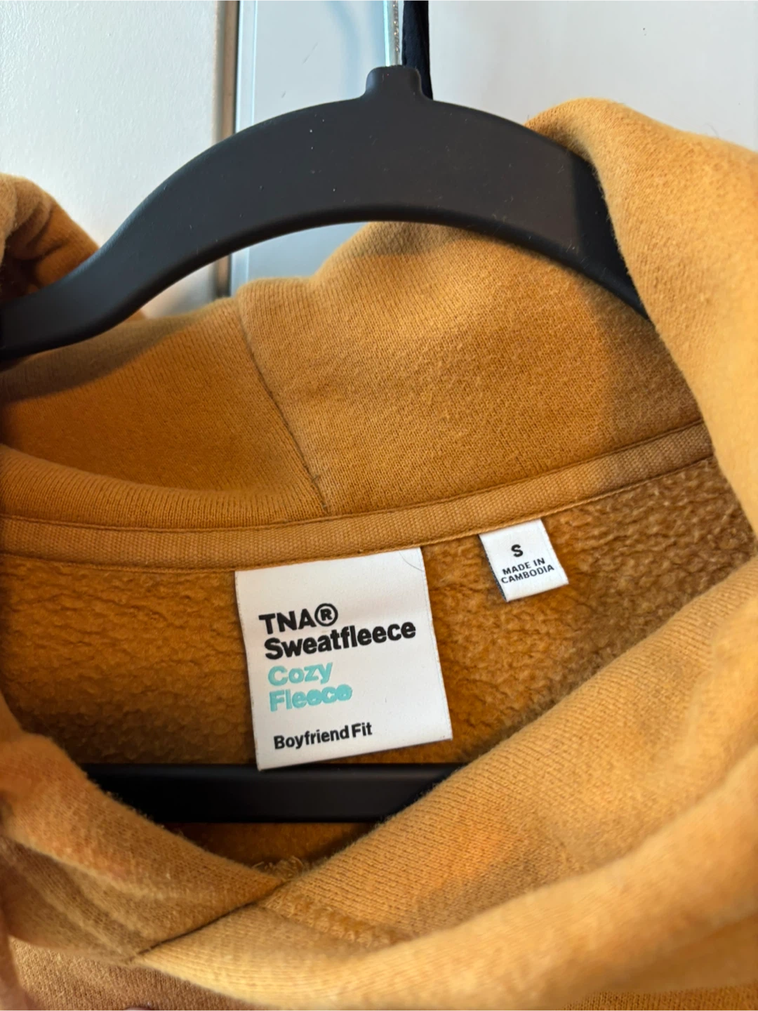 Aritzia TNA Cozy Fleece Boyfriend Fit Hoodie - photo 4