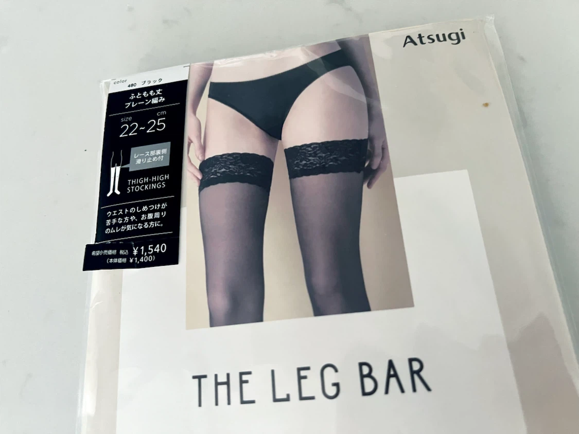 The Leg Bar Thigh-High Stockings [Made In Japan] - photo 2