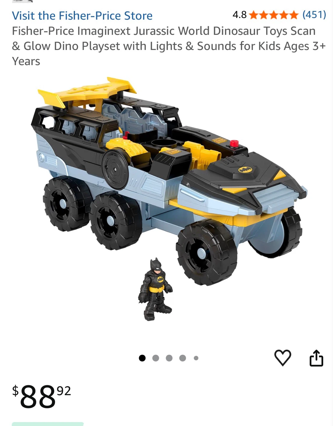 Batman Transforming Bat-Tank - photo 5
