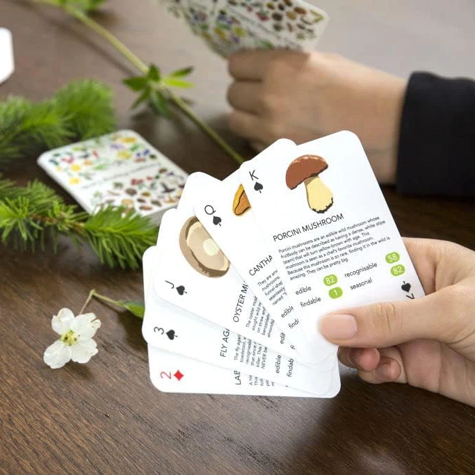 NEW Kikkerland Foragers Playing Cards - photo 3