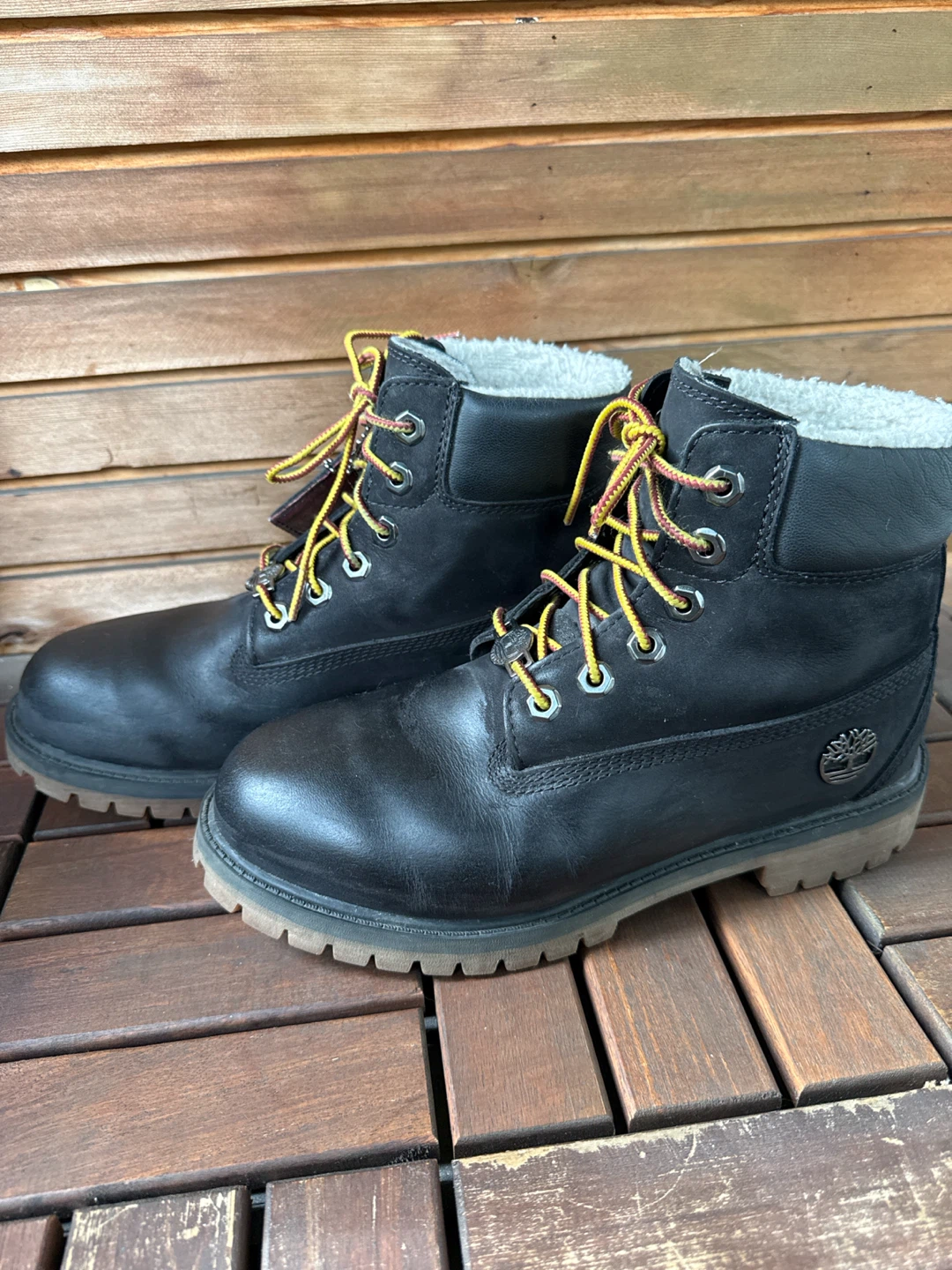 Timberland Black Waterproof Boots - Size 6 US - photo 2