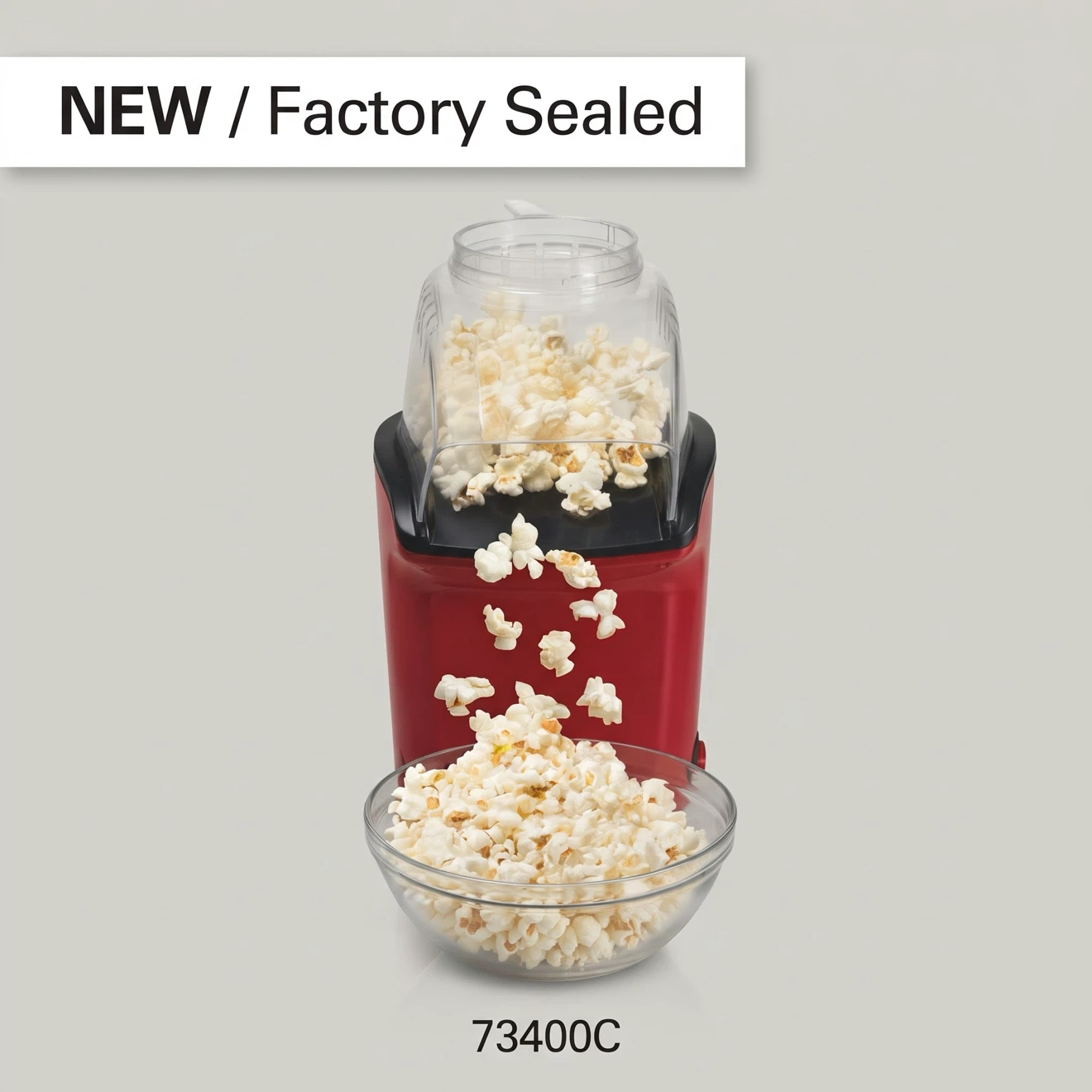 NEW Factory Sealed - Hamilton Beach Hot Air Popcorn Popper