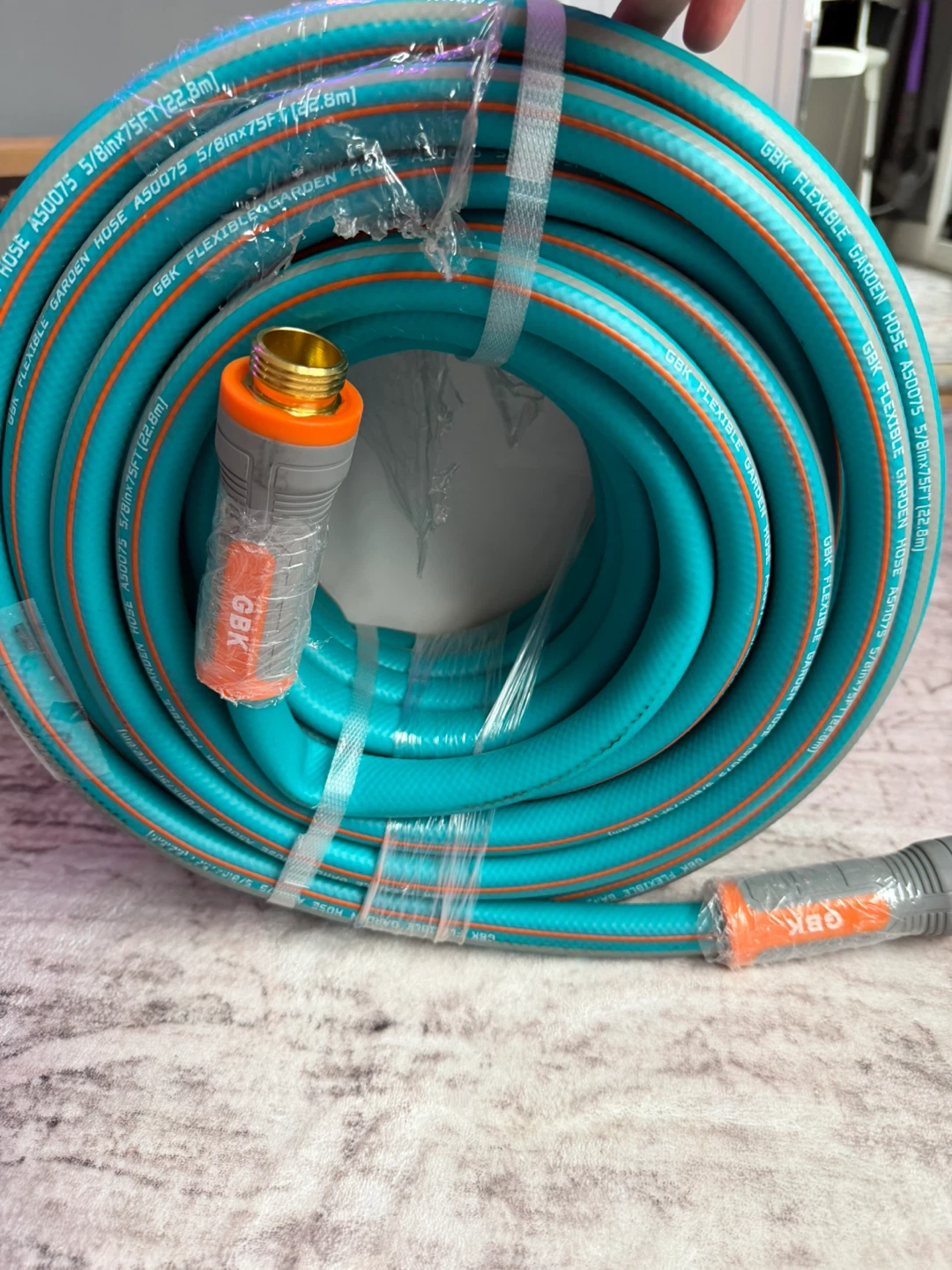 GBK Flexible Garden Hose 5/8 inch x 75 ft - photo 2