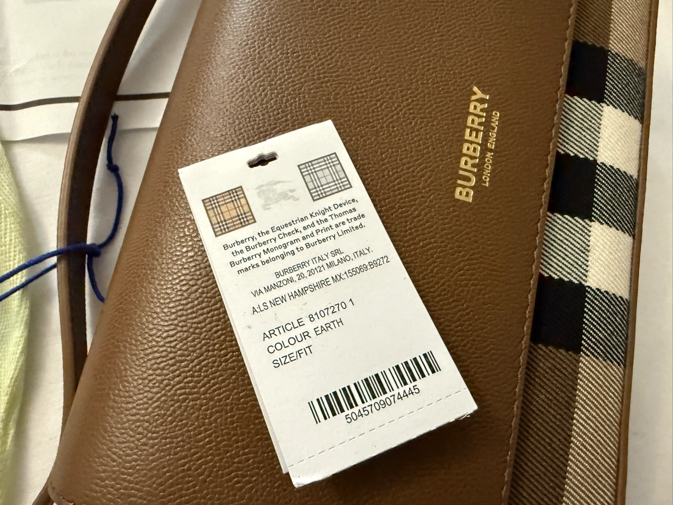 Burberry Crossbody Bag - Earth - photo 2