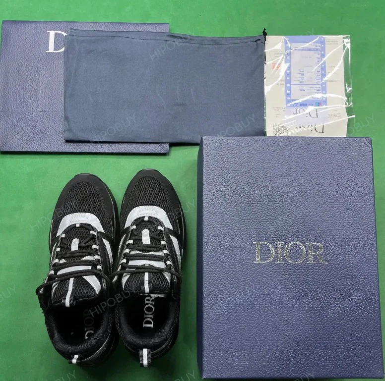 Dior B22 Black Sneakers - photo 3