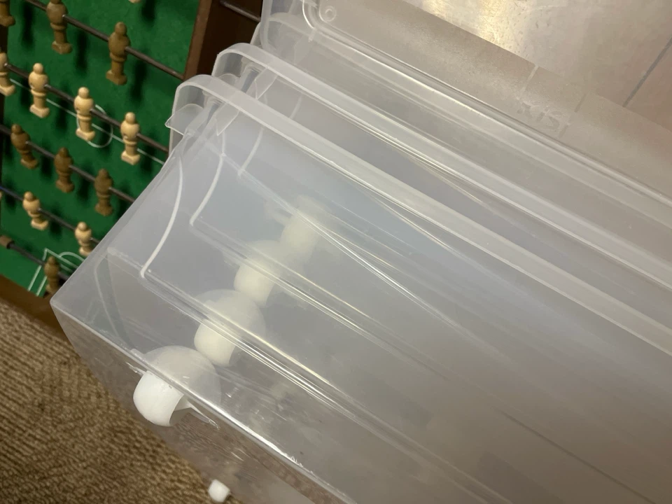 Under bed storage bins 56L with wheels/lids like new - photo 4
