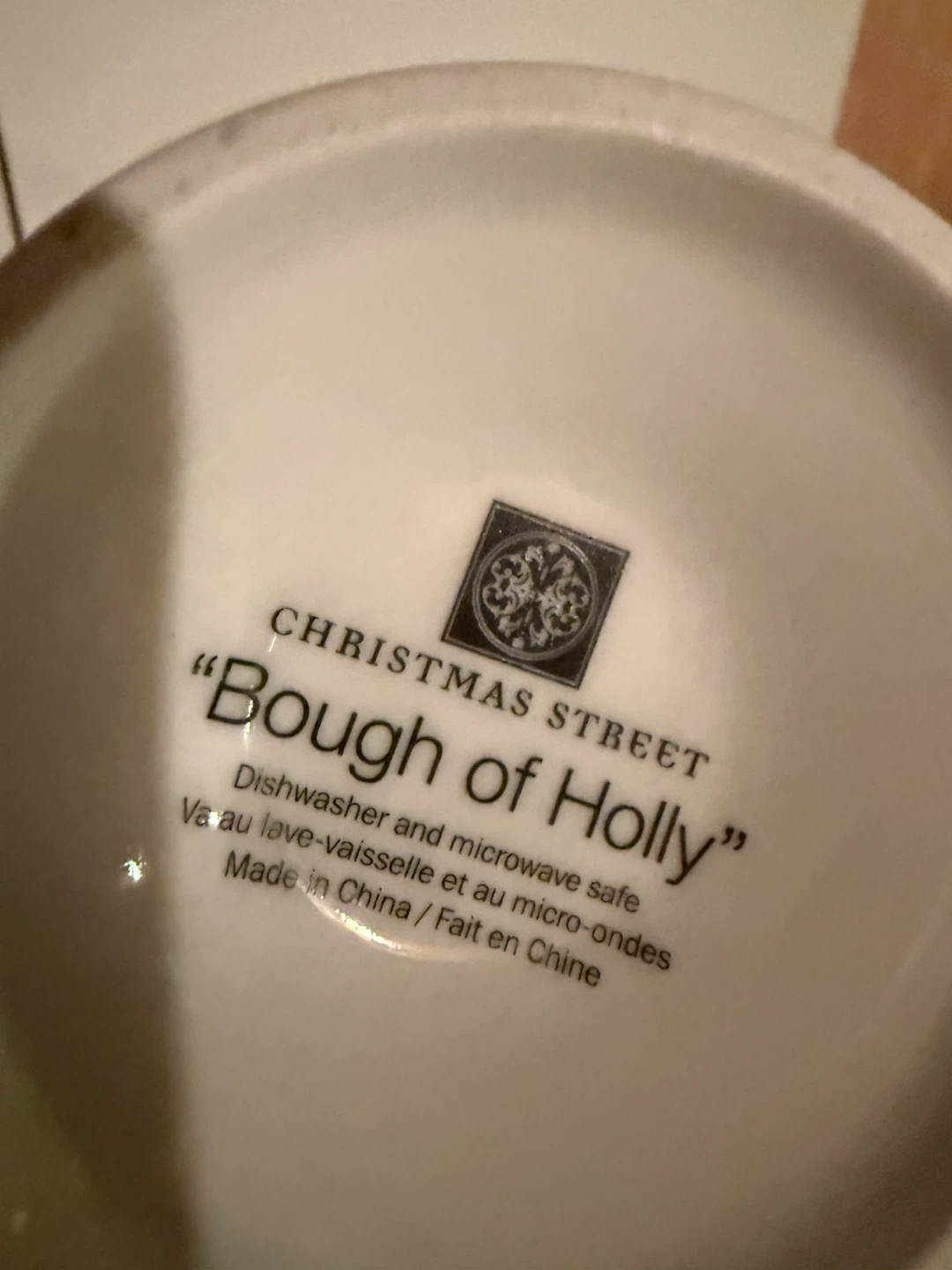 Christmas Street Bough of Holly Mug - photo 2