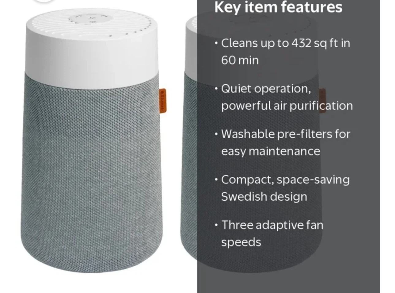 Blueair Air Purifier - photo 2