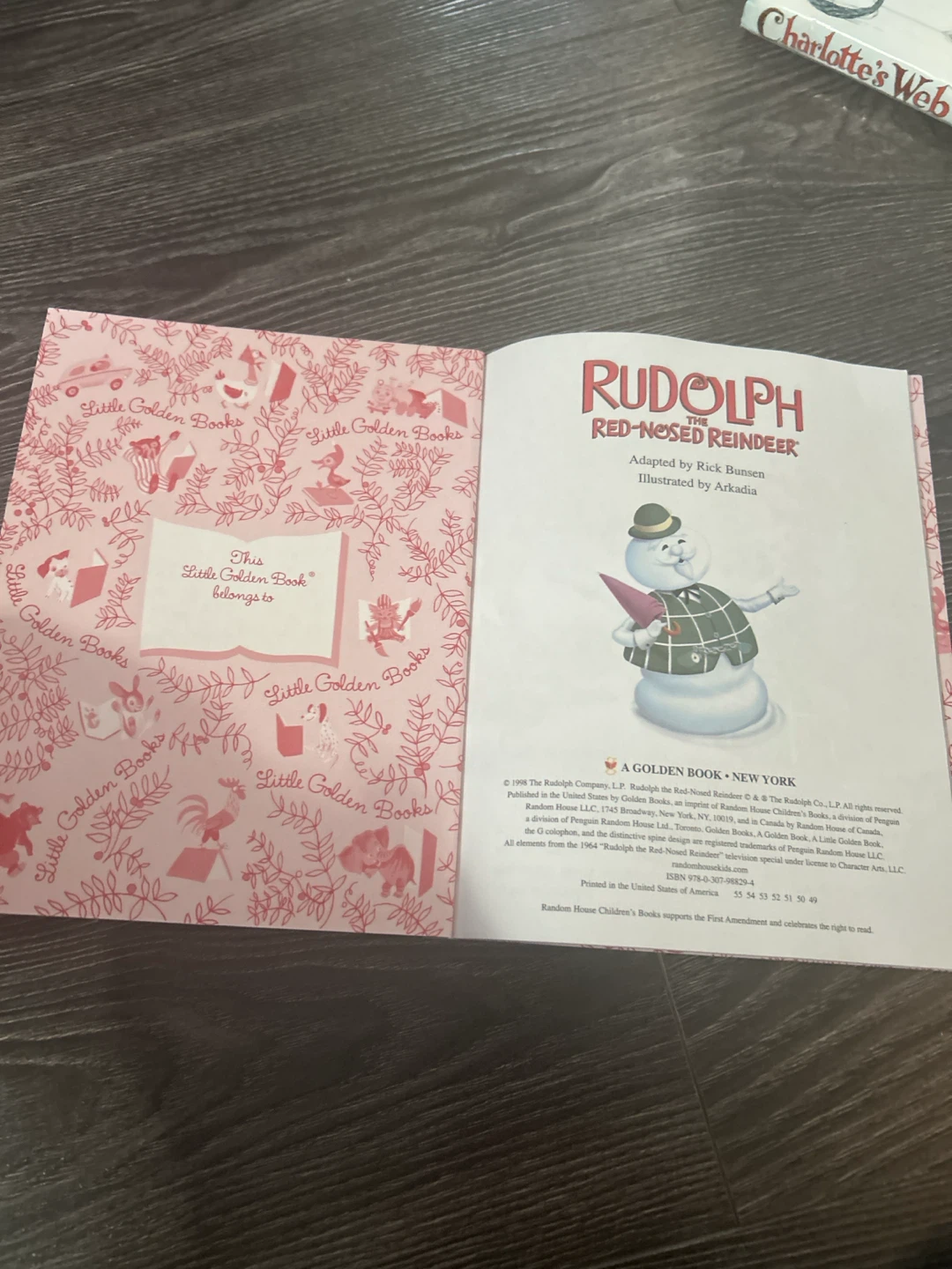 Little Golden Book: Rudolph the Red-Nosed Reindeer - photo 2