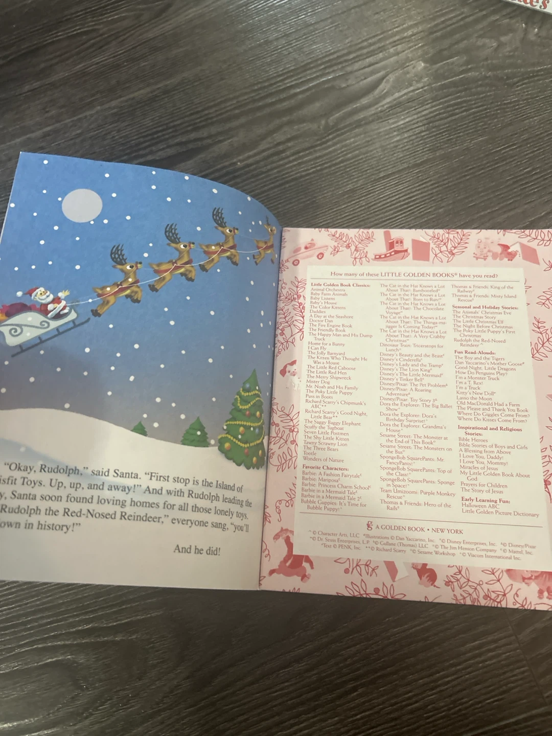 Little Golden Book: Rudolph the Red-Nosed Reindeer - photo 3
