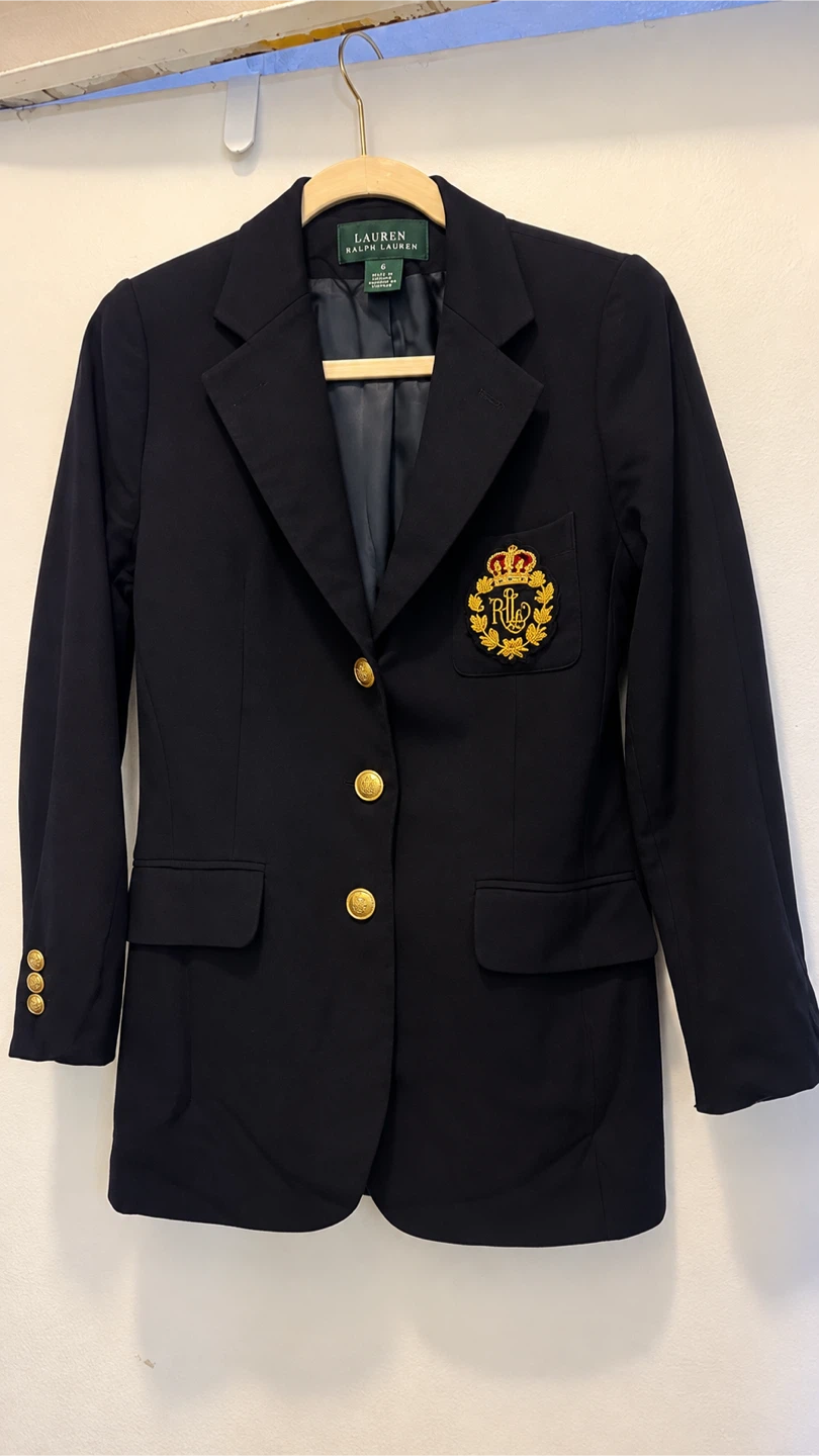Lauren Ralph Lauren Navy Blazer - photo 2