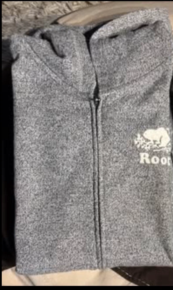 Roots zip up hoodie