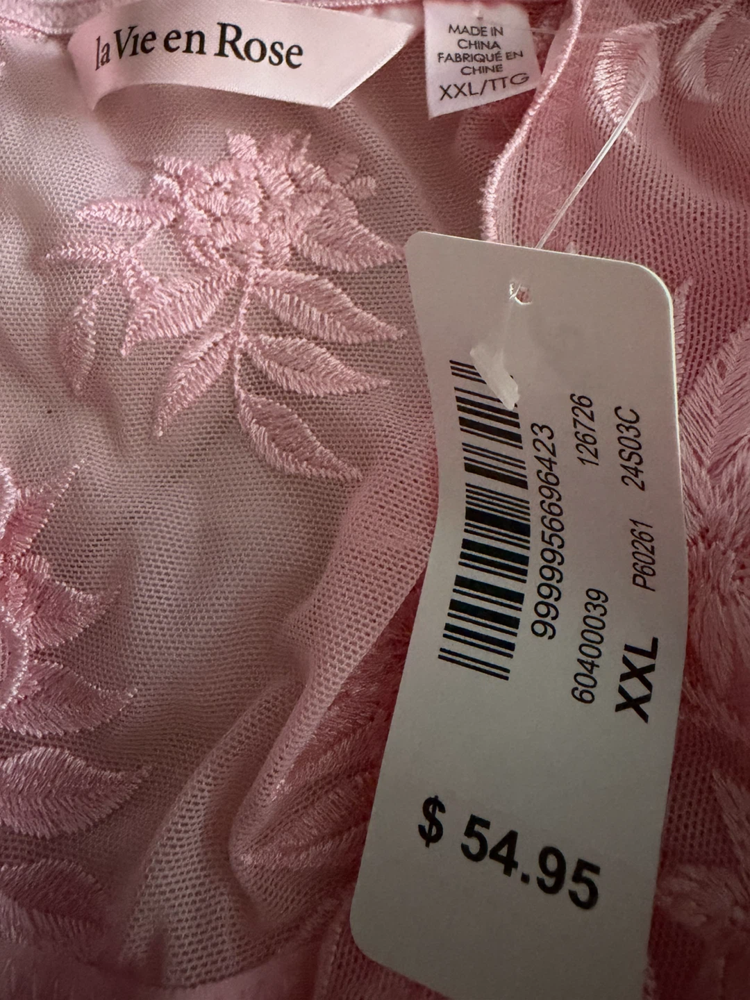 La Vie en Rose pink lace bralette - photo 2