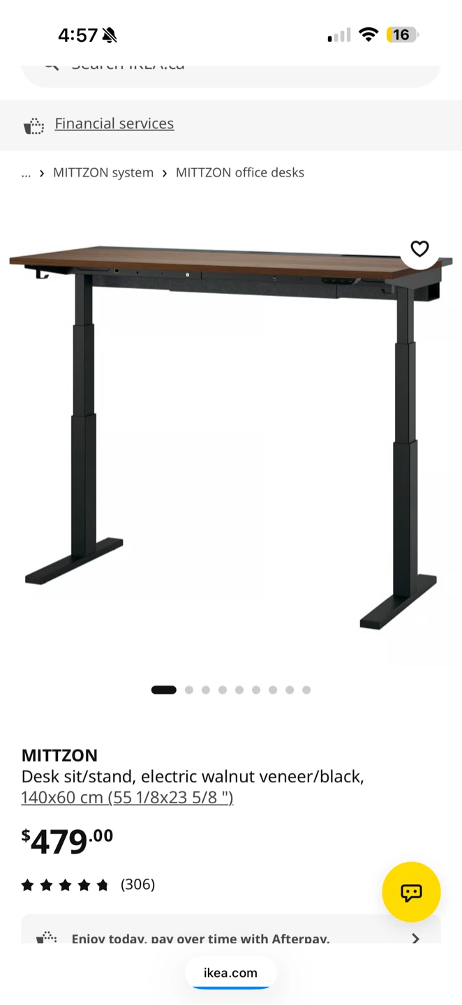 IKEA MITTZON Electric Sit/Stand Desk - photo 2